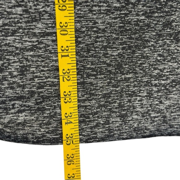 Lane Bryant Plus Gray Sleeveless Open Knit Sweater Vest Duster Hooded 26/28 - Picture 13 of 14